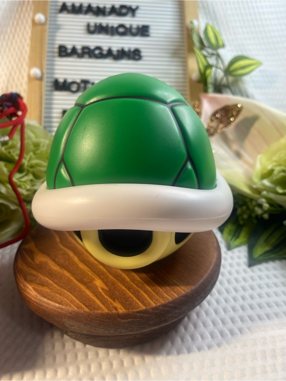 Nintendo Super Mario Bundle Drawstring Backpack Turtle Shell Mario Figure Pouch - Picture 4 of 6